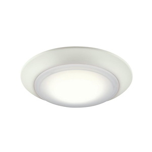 13.2W 1 LED Flush Mount - 7.4 inches wide by 1.4 inches high