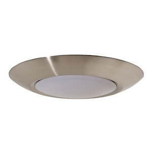 Slim Line - 10W 1 LED Flush Mount - 5.91 inches wide by 1.26 inches high - 1024529