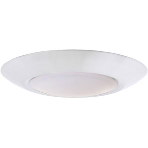 15W 1 LED Slim Line Flush Mount with with Motion Sensor-1.26 Inches Tall and 7.4 Inches Wide