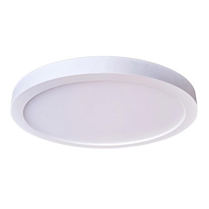 Slim Line - 9W 1 LED Flush Mount - 5.5 inches wide by 0.66 inches high