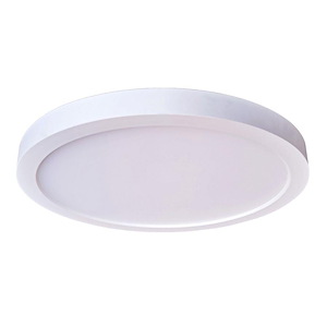 Slim Line - 9W 1 LED Flush Mount - 5.5 inches wide by 0.66 inches high - 1024531