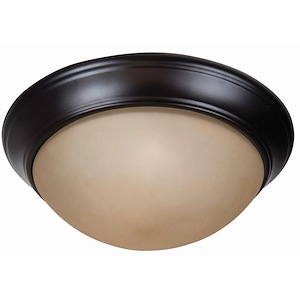 Pro Builder Premium - Two Light Flushmount - 13 inches wide by 5.25 inches high