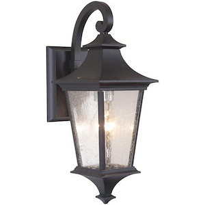 Argent II - One Light Small Outdoor Wall Mount in Transitional Style - 6 inches wide by 15.75 inches high - 1216224