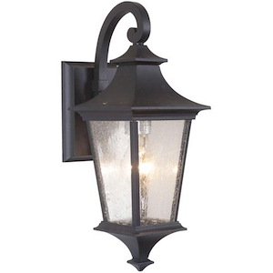 Argent II - One Light Small Outdoor Wall Mount in Transitional Style - 6 inches wide by 15.75 inches high - 1216224