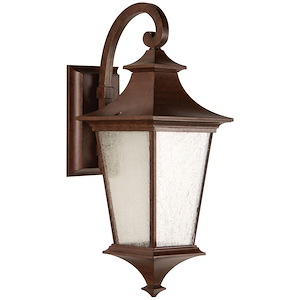 Argent II - LED Outdoor Medium Wall Mount in Transitional Style - 8 inches wide by 20.8 inches high