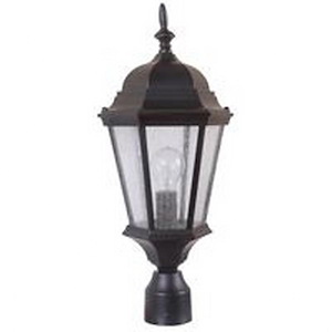 Chadwick - One Light Outdoor Post Mount in Traditional Style - 9.41 inches wide by 22.44 inches high
