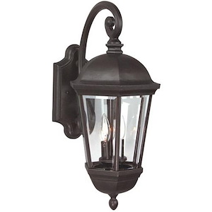 Britannia - Three Light Outdoor Wall Lantern in Traditional Style - 10 inches wide by 21.94 inches high