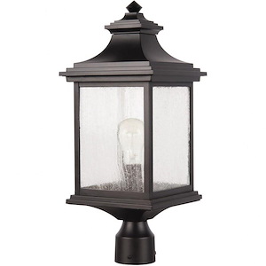 Gentry - One Light Outdoor Post Mount in Traditional Style - 8.5 inches wide by 20.38 inches high - 1216062