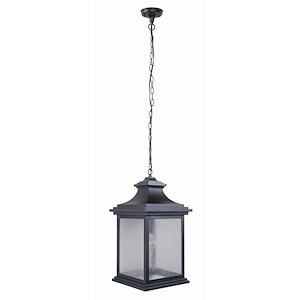 Gentry - 1 Light Large Outdoor Pendant In Traditional Style-22.75 Inches Tall and 12 Inches Wide