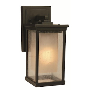Outdoor Wall Lantern in Modern Style - 5 inches wide by 11.1 inches high