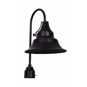 Union - 1 Light Outdoor Post Mount-21.13 Inches Tall and 12 Inches Wide