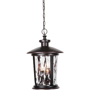 Summerhays - 3 Light Large Outdoor Pendant In Transitional Style-18.5 Inches Tall and 12 Inches Wide