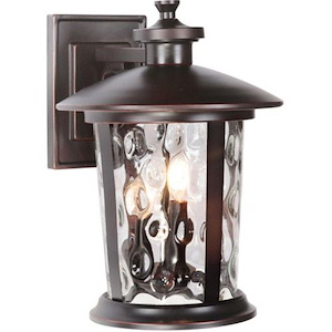 Summerhays - Three Light Outdoor Large Wall Mount in Transitional Style - 12 inches wide by 16.5 inches high - 1216077