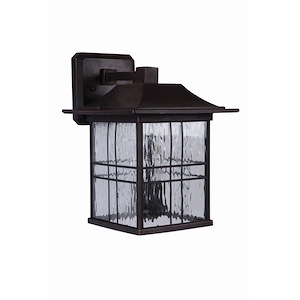 Dorset - Two Light Medium Outdoor Wall Lantern in Transitional Style - 9.45 inches wide by 12.81 inches high