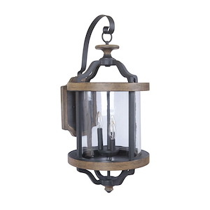 Ashwood - 3 Light Outdoor Wall Lantern-29 Inch Tall and 13.13 Inch Wide - 1216051