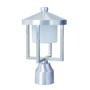 Alta - 8.5W 1 LED Medium Outdoor Post Lantern in Transitional Style - 7.5 inches wide by 12.5 inches high