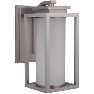 Vailridge - 10W 1 LED Outdoor Medium Wall Lantern in Transitional Style - 7.38 inches wide by 15.5 inches high - 918518
