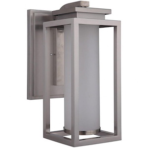 Vailridge - 10W 1 LED Outdoor Large Wall Lantern in Transitional Style - 9.5 inches wide by 20 inches high