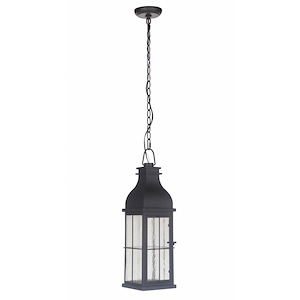 Vincent - 10W 1 LED Medium Outdoor Pendant In Traditional Style-22.5 Inches Tall and 7 Inches Wide - 918532