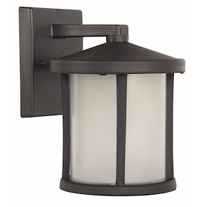 Outdoor Wall Lantern Transitional Polymer Approved for Wet Locations in Transitional Style - 5 inches wide by 12 inches high - 1216082