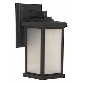 Outdoor Wall Lantern Transitional Polymer Approved for Wet Locations in Transitional Style - 5 inches wide by 12 inches high - 918288