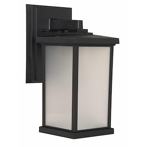 Outdoor Wall Lantern Transitional Polymer Approved for Wet Locations in Transitional Style - 6 inches wide by 15 inches high - 918293