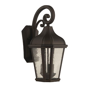 Briarwick - 3 Light Large Outdoor Wall Lantern in Traditional Style - 8.5 inches wide by 18.5 inches high