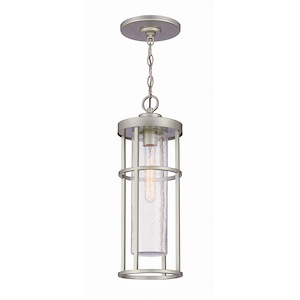 Encompass - 1 Light Outdoor Pendant-19.88 Inches Tall and 7 Inches Wide