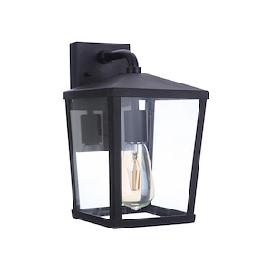 Olsen - 1 Light Outdoor Wall Lantern In Transitional Style-12.13 Inches Tall and 7 Inche Wide - 1216164