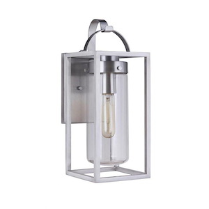 Neo - 1 Light Outdoor Wall Lantern In Transitional Style-14 Inches Tall and 5.5 Inche Wide - 1116894