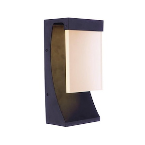 Vault - 10W 1 LED Outdoor Wall Lantern In Contemporary Style-12.04 Inches Tall and 5.75 Inches Wide - 1274986