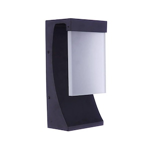 Vault - 10W 1 LED Outdoor Wall Lantern In Contemporary Style-12.04 Inches Tall and 5.75 Inches Wide - 1274986
