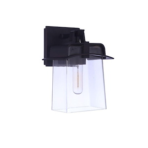 Smithy - 1 Light Outdoor Wall Lantern-10.38 Inches Tall and 7 Inches Wide - 1325061