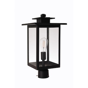 Rock Creek - 1 Light Outdoor Post Mount-19.25 Inch Tall and 10 Inch Wide - 1375020