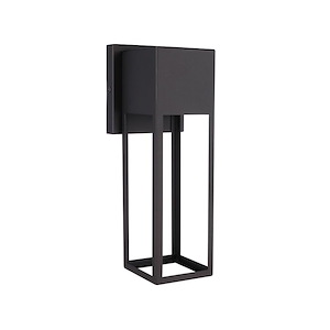 Notable 10W 1 LED Outdoor Wall Lantern 12 Inch Tall and 4.5 Inch Wide - 1397291