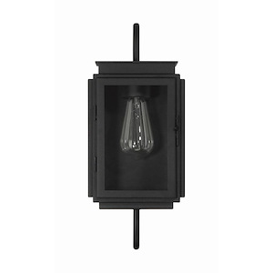 Irving 1 Light Outdoor Wall Lantern 16.5 Inch Tall and 7 Inch Wide - 1397294