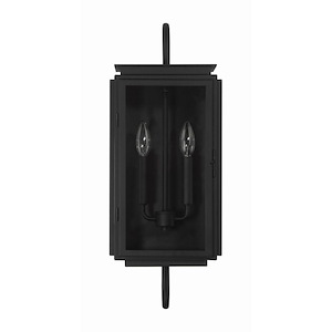 Irving 2 Light Outdoor Wall Lantern 24 Inch Tall and 9 Inch Wide - 1397295
