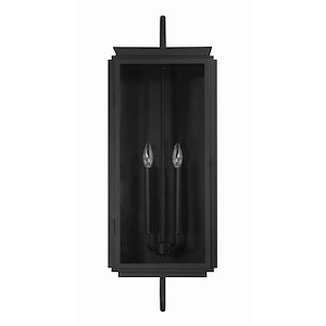 Irving 4 Light Outdoor Wall Lantern 37.88 Inch Tall and 13 Inch Wide - 1397297