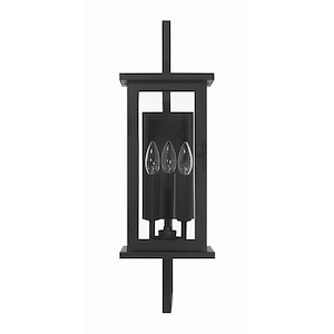 Jordan 3 Light Outdoor Wall Lantern 25.25 Inch Tall and 8 Inch Wide - 1397305