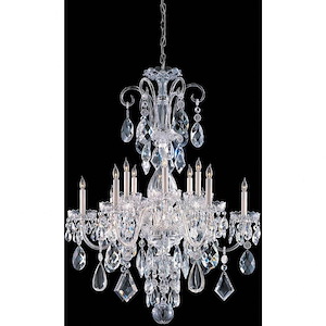 Crystal - 12 Light Chandelier In Classic Style - 42 Inches Wide By 46 Inches High - 1208927