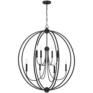 Sylvan - 8 Light Chandelier-46 Inches Tall and 40 Inches Wide - 1255020