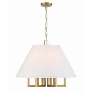 Westwood - 6 Light Chandelier-18.5 Inches Tall and 24 Inches Wide - 1279540