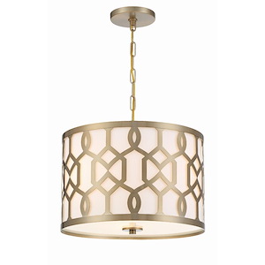 Jennings - Three Light Pendant in Traditional and Contemporary Style - 18.25 Inches Wide by 15 Inches High
