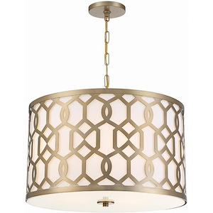 Jennings - Five Light Pendant in Traditional and Contemporary Style - 24.25 Inches Wide by 17.75 Inches High