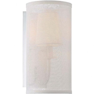 Culver - One Light Wall Sconce In Traditional And Contemporary Style - 7 Inches Wide By 13 Inches High