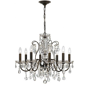 Butler - 8 Light Chandelier in Minimalist Style - 25.5 Inches Wide by 22 Inches High - 589276