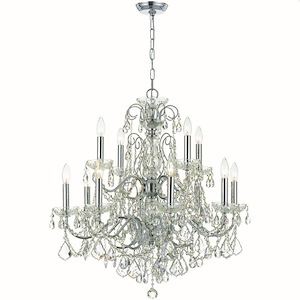 Imperial - Twelve Light Chandelier in Classic Style - 29.5 Inches Wide by 31 Inches High - 406369