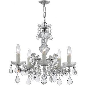 Maria Theresa - Five Light Chandelier in Classic Style - 20 Inches Wide by 19 Inches High - 406322