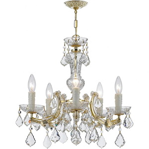 Maria Theresa - Five Light Chandelier in Classic Style - 20 Inches Wide by 19 Inches High