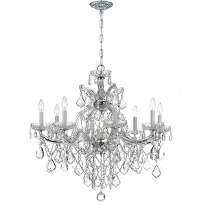Maria Theresa - Eight Light Chandelier in Classic Style - 28 Inches Wide by 27 Inches High - 406394